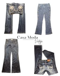 040426-8 Denim  embroidered jeans mix 8pcs