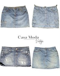 040426-3 Denim mini skirts 20pcs