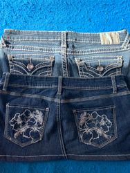 LA idol & 0ther Brands mini skirts (215)