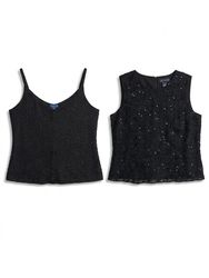 (FV-1086) Y2K Black Party Tops Bundle | Vintage Se..