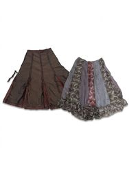 (FV-1088) Vintage Boho Midi Skirts Bundle | Earth ..