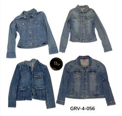 Vintage Denim Jacket – Iconic Casual Wear (GRV-4-0..