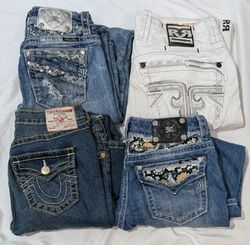 MISS ME ROCK REVIVAL TRUE RELIGION JEANS