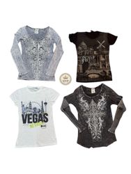 Y2K Embalished Babe Tess 10 pcs  At 723