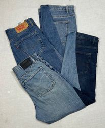 Upcycled L.L.W wide leg Jean WR_0027