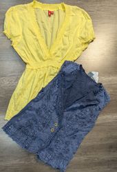 4853 - Bluse e minidress in stile Y2K