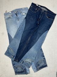 Upcycled L.L.W wide leg Jean WR_0028