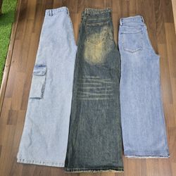AV-1359 Unbranded Baggy Jeans