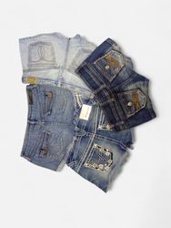 Shorts sexys de denim Y2K