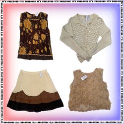 Light Academia Set - tops, dresses and skirts (SS-..