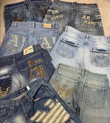 Armani and D&G jeans