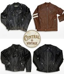 Y2K Style Leather Jackets