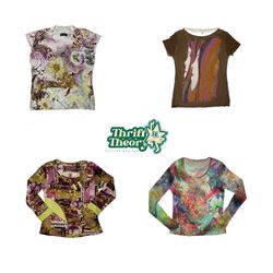 Y2K Earthy tone mix Tops  (MH-009)