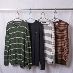 BND 04 Tommy Hilfiger Pacote de Tricô x15 | Suéter..