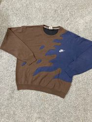 Upcycle Nike Branded Patchwork Sweatshirt