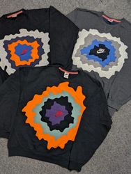 Upcycle Nike Patchwork Sweatshirt