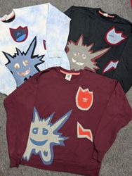 Upcycle Adidas Patchwork Sweatshirt