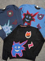 Upcycle Adidas Patchwork Sweatshirt