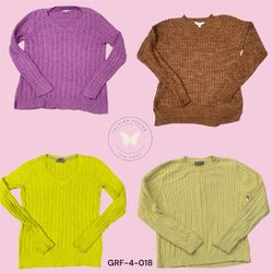 Cable Knit Crew Neck Sweater – Everyday Essential ..
