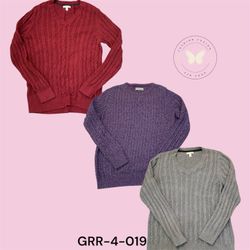 Chunky Cable Knit Sweater – Winter Collection (GRF..