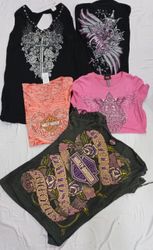 CR7268 Y2K Baby Tees