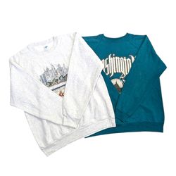 Vintage Print Sweatshirt