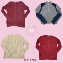 Cable Knit Sweater – Signature Collectio (GRF-4-02..