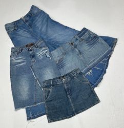 Y2k Denim  skirt WRA_0017