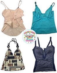 Vintage Y2K Camisole & Shapewear Top Bundle – 9pcs..