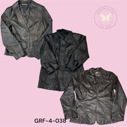 Minimalist Leather Jacket – Clean & Smart Look (GR..