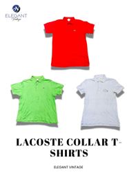 Lacoste Collar T-Shirts - EVM0986