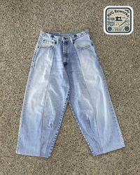 Upcycled Balloon Baggy Jeans