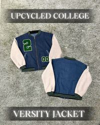 Upcycled College Versity Jackets
