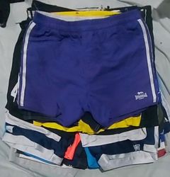 Banded sport shorts