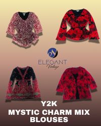 Y2K Mystic Charm Mix Blouses - EV1308