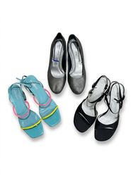 (FV-1097) Y2K Heels & Sandals Bundle | Trendy Retr..