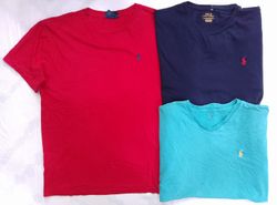 CR7302 Vintage Polo Round Neck T-Shirts