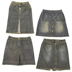Y2K IT Girl Denim Mini Skirts RE-2995