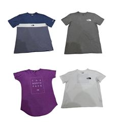 T021 Authentic The North Face Graphic T-Shirt - Cl..