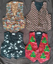 Denim-Stickerei-Weste 15 Stück