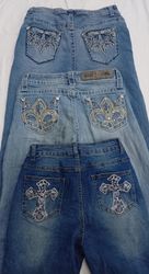 CR7314 Y2K Flare Jeans