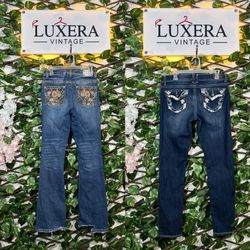 Y2K Jeans 5 Flared & 1 Straight | LV-