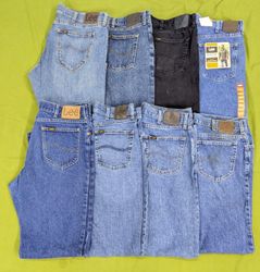 RV2805 Lee Zipper Jeans