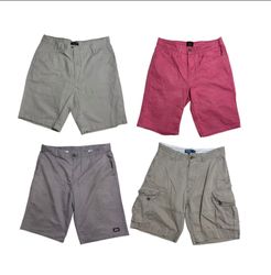 T001 Men’s Mixed Cotton Cargo Shorts – Comfortable..