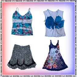 Quirky Twee Bundle - tops, dresses and skirts (SS-..