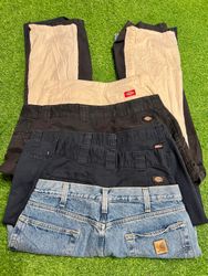 Men’s Jeans & Pants Carhartt/Dickies: 5pcs (Z-14)