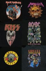 Women Rock Band Printed T Shirt almost branded 18P..