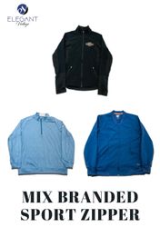 Mix Branded Sports Zipper - EVM1257