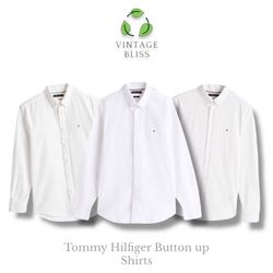 Tommy Hilfiger White Men's Shirts HL-M