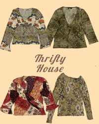 Y2K Indie Girl Edit Tops(TH/324)